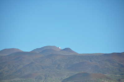 Passing the Mauna Kea Observatory