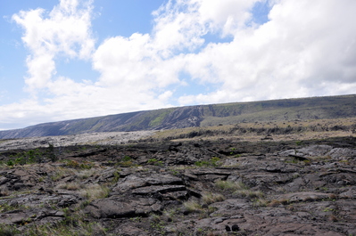 Old lava flows to the ocean