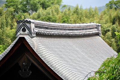 In the gardens of Tenryū-ji Temple