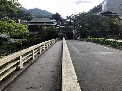Walking through Hakone