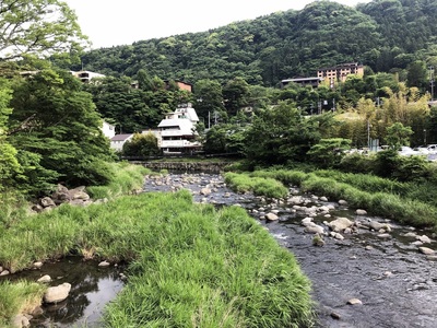 Walking through Hakone