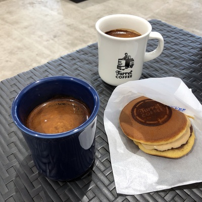 Coffee and dorayaki