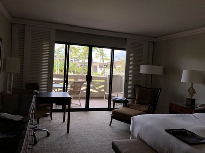Our room and balcony
