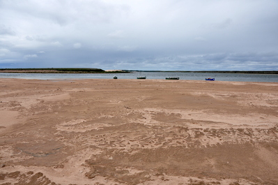 Landed on the beach at the Thelon Esker