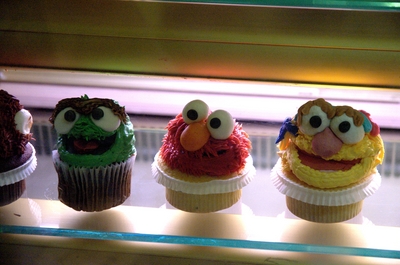 Cupcakes in the Chelsea Market