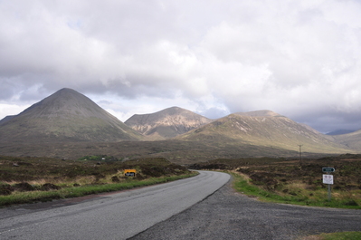 Some of the many mountains of Skye