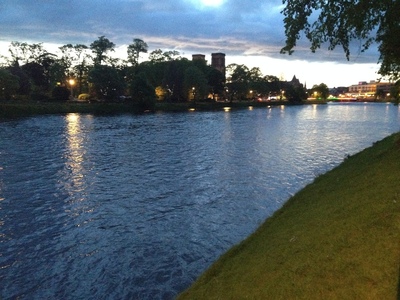 The river Ness in Inverness