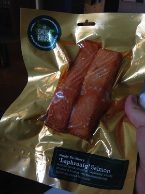 Laphroig smoked salmon