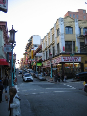 Typical Chinatown street