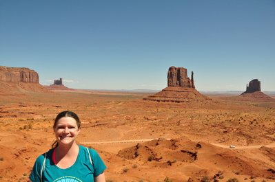 Sarah and the buttes