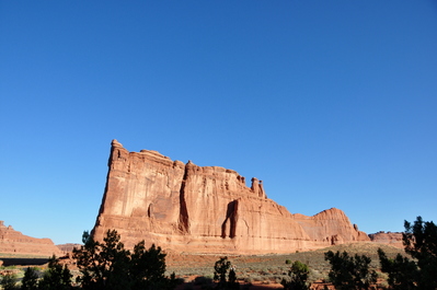 On the Arches scenic drive