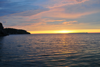 The beginning of sunset (Copyright p.mcmorris 2008)
