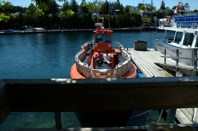 Our boat to Flowerpot Island
