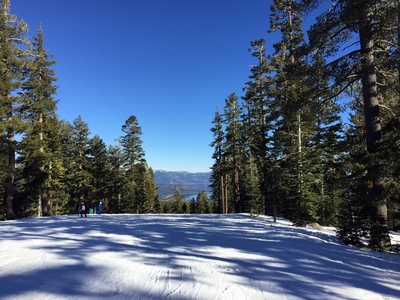 At Northstar, spring-like conditions in February