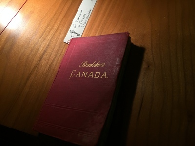 Baedeker's Canada from 1894
