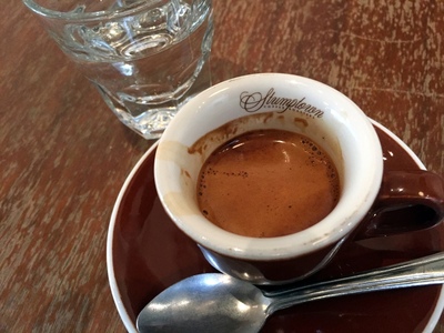 Stumptown coffee espresso